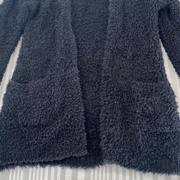 Pink Republic black fuzzy sweater - Picture 3 of 4